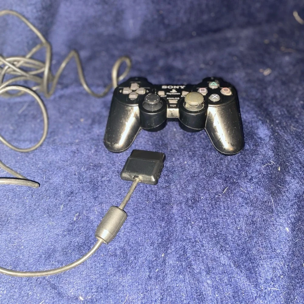 Sony Black Wired PlayStation DualShock-Style Controller